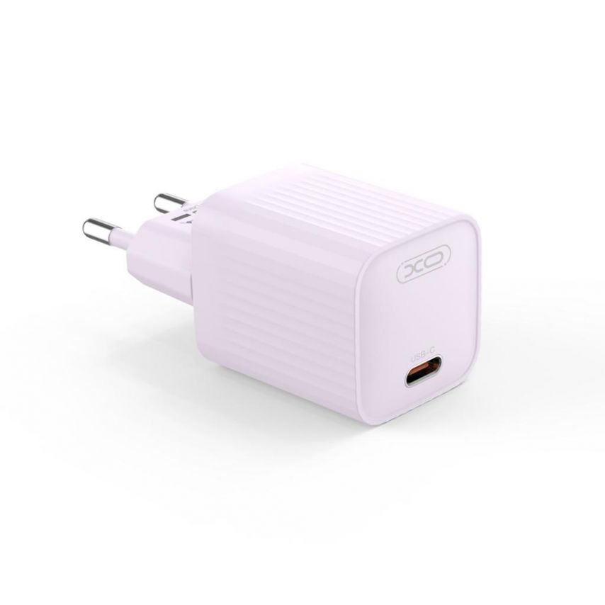 Сетевое зарядное устройство (адаптер) XO L146 PD_20W purple