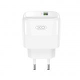 Сетевое зарядное устройство (адаптер) XO L135 1USB / QC3.0 / 18W white