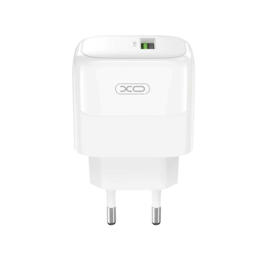Сетевое зарядное устройство (адаптер) XO L135 1USB / QC3.0 / 18W white
