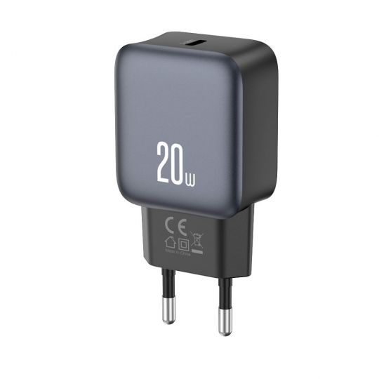 Мережевий зарядний пристрій (адаптер) XO L153 PD_20W black - купити за 221.50 грн у Києві, Україні