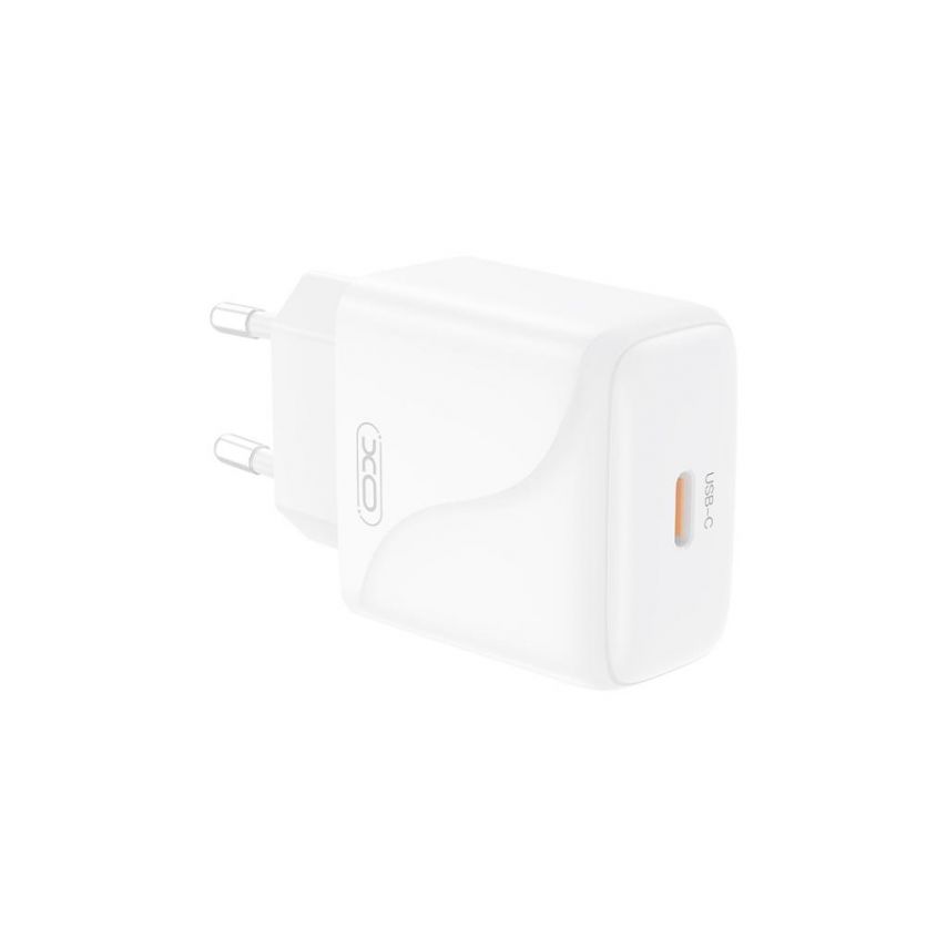 Мережевий зарядний пристрій (адаптер) XO L141 PD_20W white