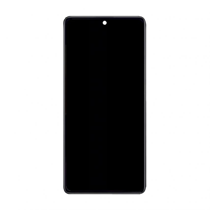 Дисплей (LCD) для Xiaomi Poco F5 з тачскріном та рамкою black Service Original