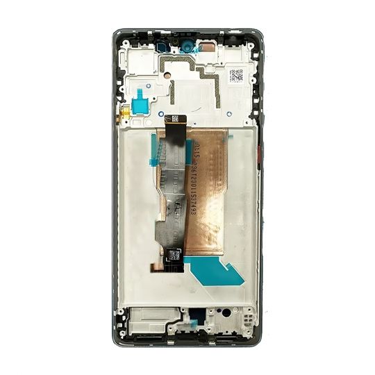 Дисплей (LCD) для Xiaomi Poco F5 з тачскріном та рамкою black Service Original