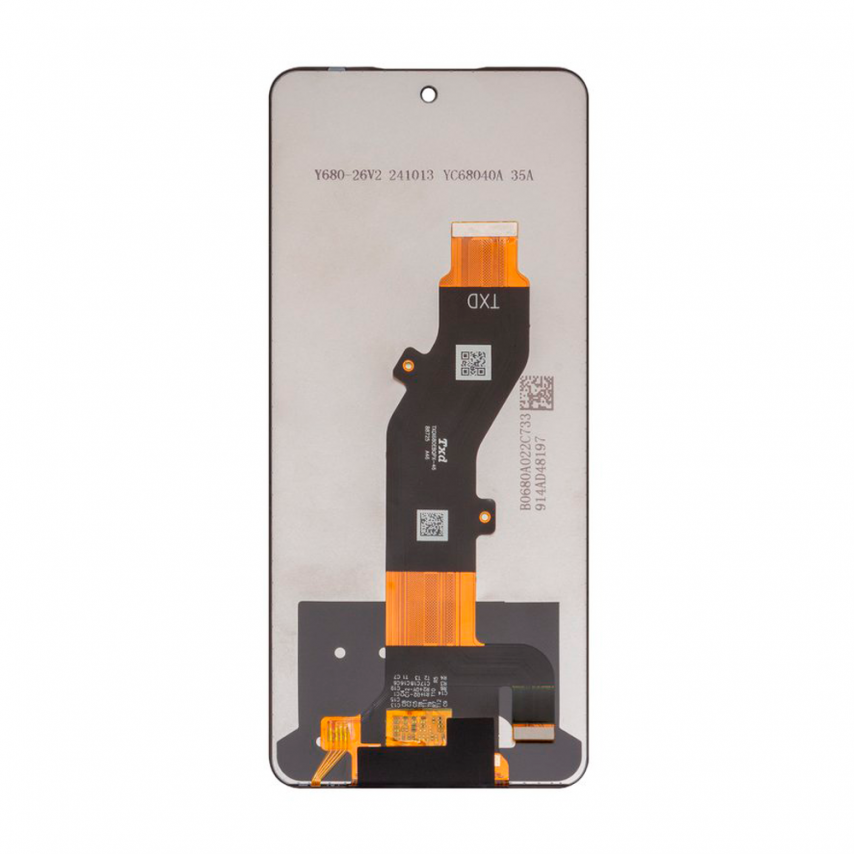Дисплей (LCD) для Infinix Hot 50 4G X6882, Tecno Spark 30 з тачскріном black Original Quality