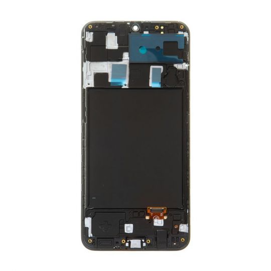 Дисплей (LCD) для Samsung Galaxy A20/A205 (2019) с тачскрином и рамкой black (Oled/короткая матрица) Original Quality - купить за 1 032.19 грн в Киеве, Украине