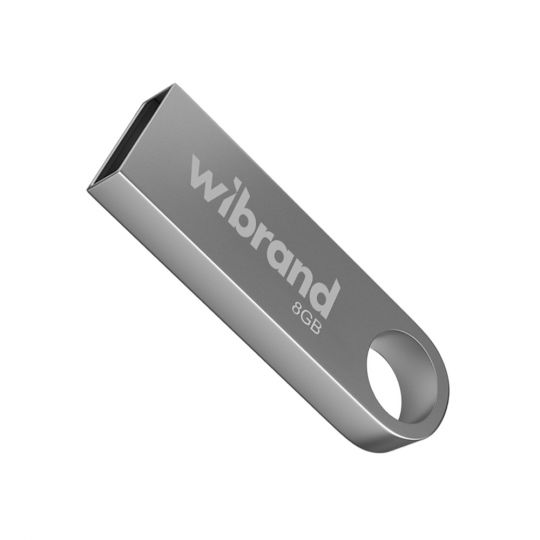 Флеш-пам'ять USB Wibrand Puma 8GB USB 2.0 silver