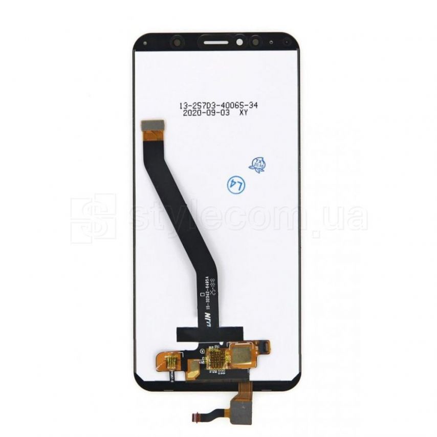 Дисплей (LCD) для Huawei Y6 2018 (ATU-L21, ATU-L22, ATU-L11), Y6 Prime (ATU-L31), 7A Pro (AUM-L29, AUM-L41), Honor 7C з тачскріном black Original Quality (УЦІНКА! Відшарування зверху)
