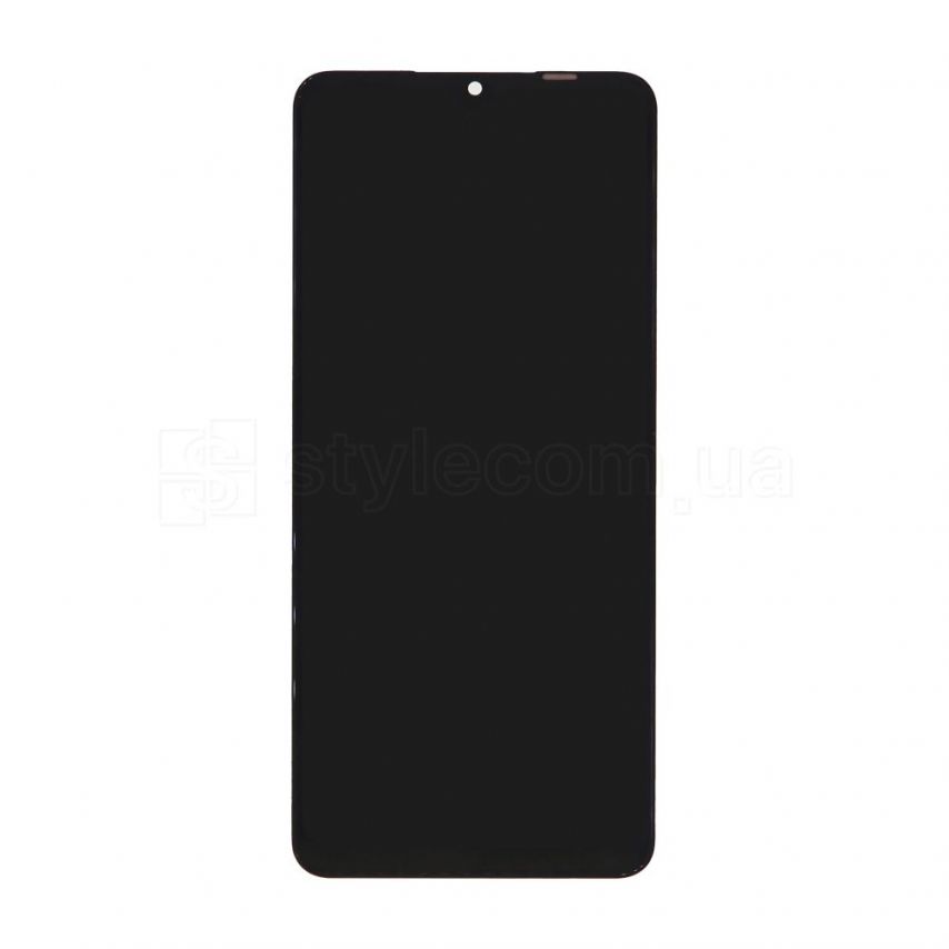 Дисплей (LCD) для Samsung Galaxy A12/A125 (2020) REV. 01 з тачскріном black (IPS) High Quality (УЦІНКА! Скол скла зверху)