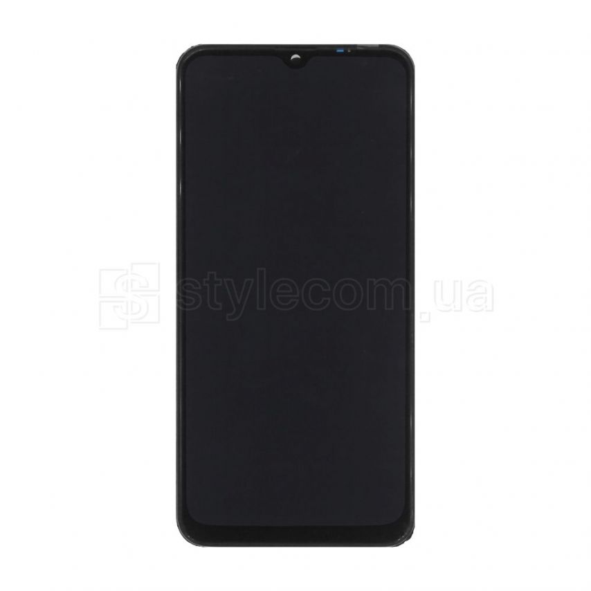 Дисплей (LCD) для Samsung Galaxy A20e/A202 (2019) з тачскріном та рамкою black (IPS) Original Quality (УЦІНКА! Пошкодження рамки)