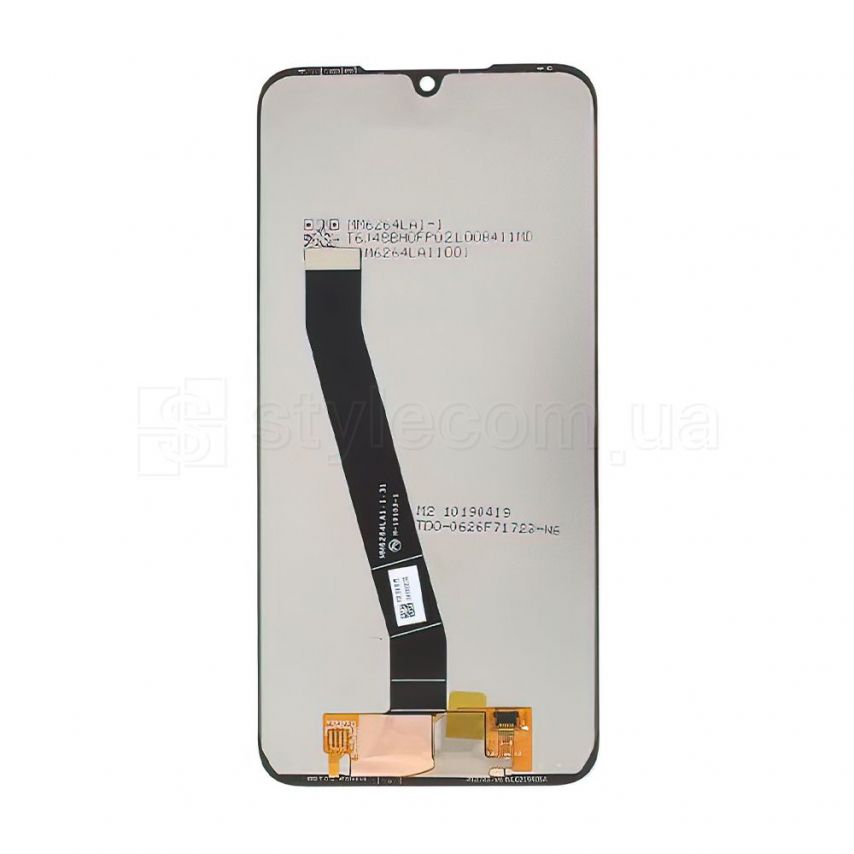 Дисплей (LCD) для Xiaomi Redmi 7 з тачскріном black High Quality (УЦІНКА! Скол скла знизу)