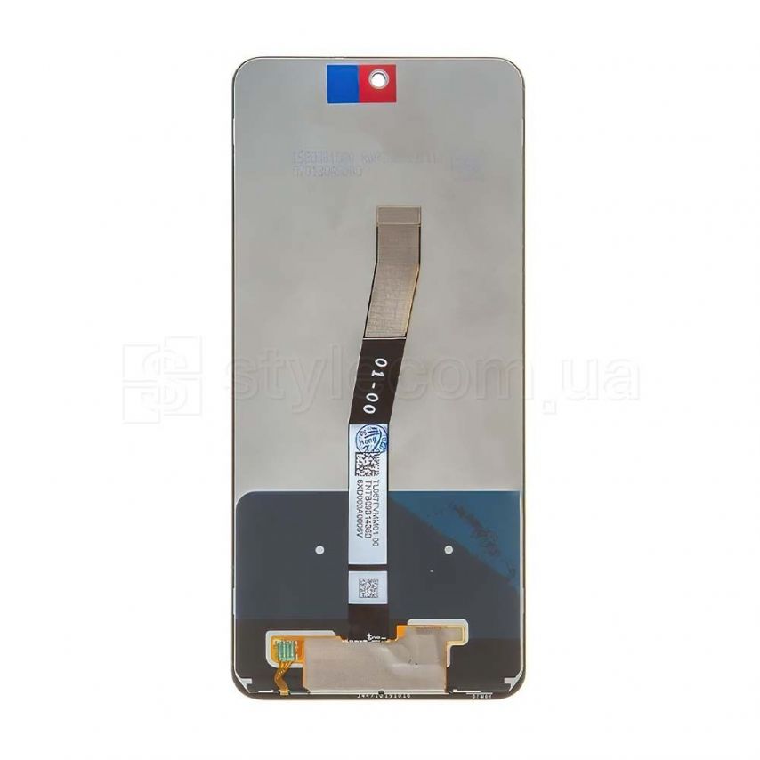 Дисплей (LCD) для Xiaomi Redmi Note 9S, Redmi Note 9 Pro з тачскріном black Original Quality (УЦІНКА! Відшарування збоку)