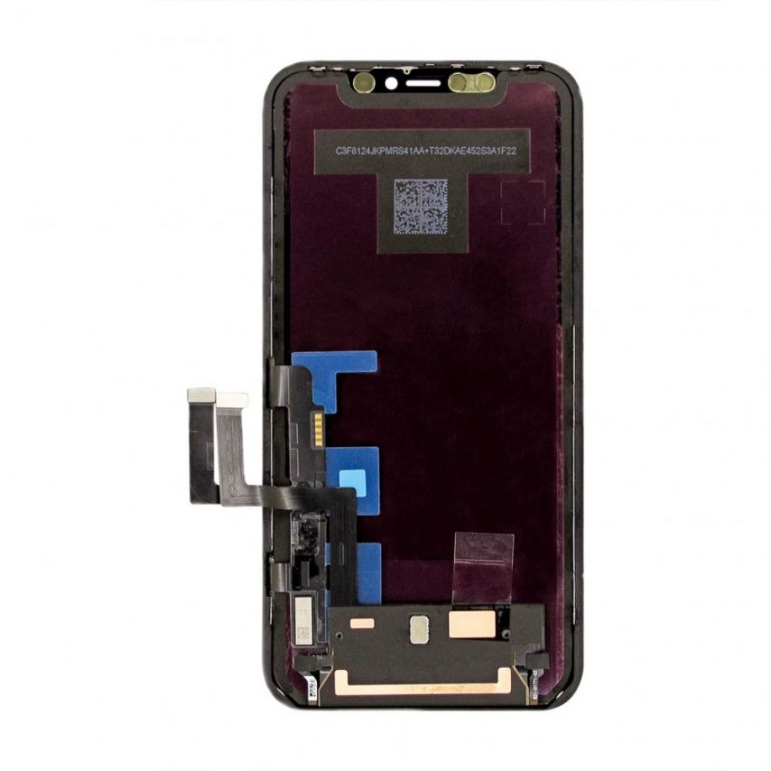 Дисплей (LCD) для Apple iPhone 11 з тачскріном black (TFT) Original Quality (УЦІНКА! Відшарування збоку)