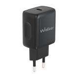 Мережевий зарядний пристрій (адаптер) WALKER WH-64 PD_25W black