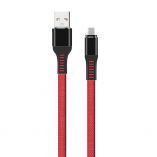 Кабель USB WALKER C750 Lightning red - купити за 75.81 грн у Києві, Україні
