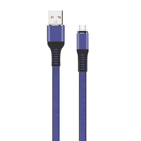 Кабель USB WALKER C750 Micro dark blue
