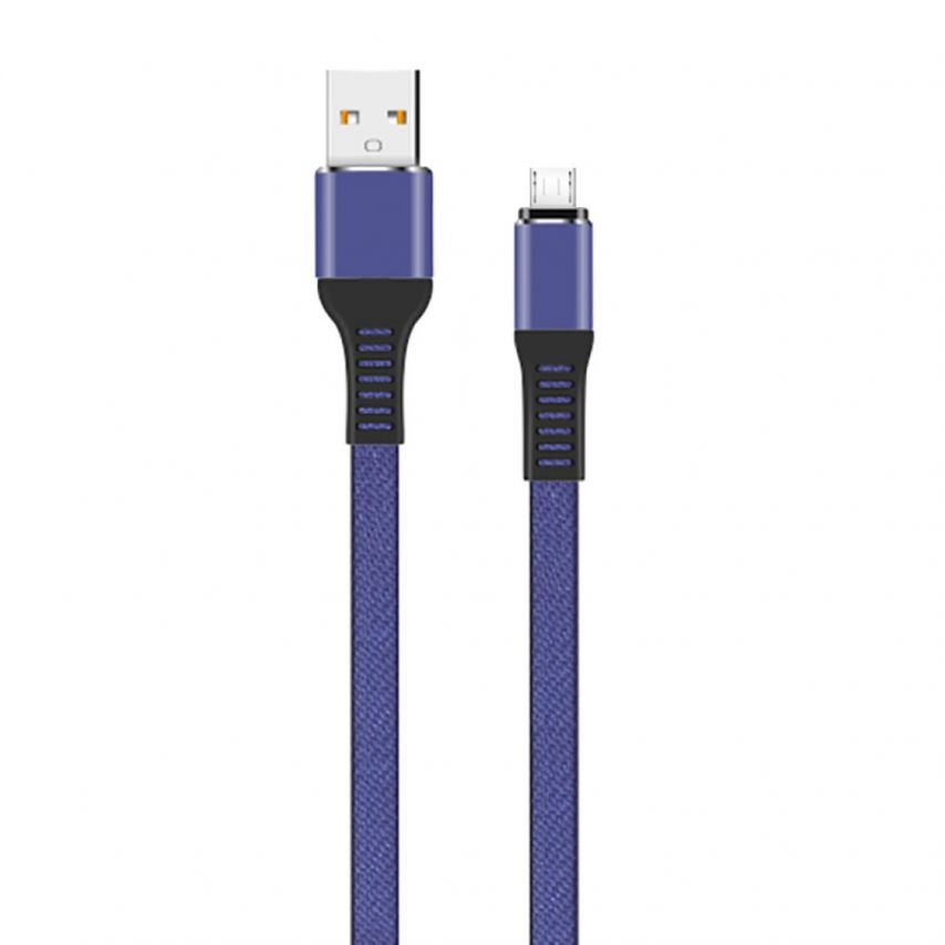 Кабель USB WALKER C750 Micro dark blue