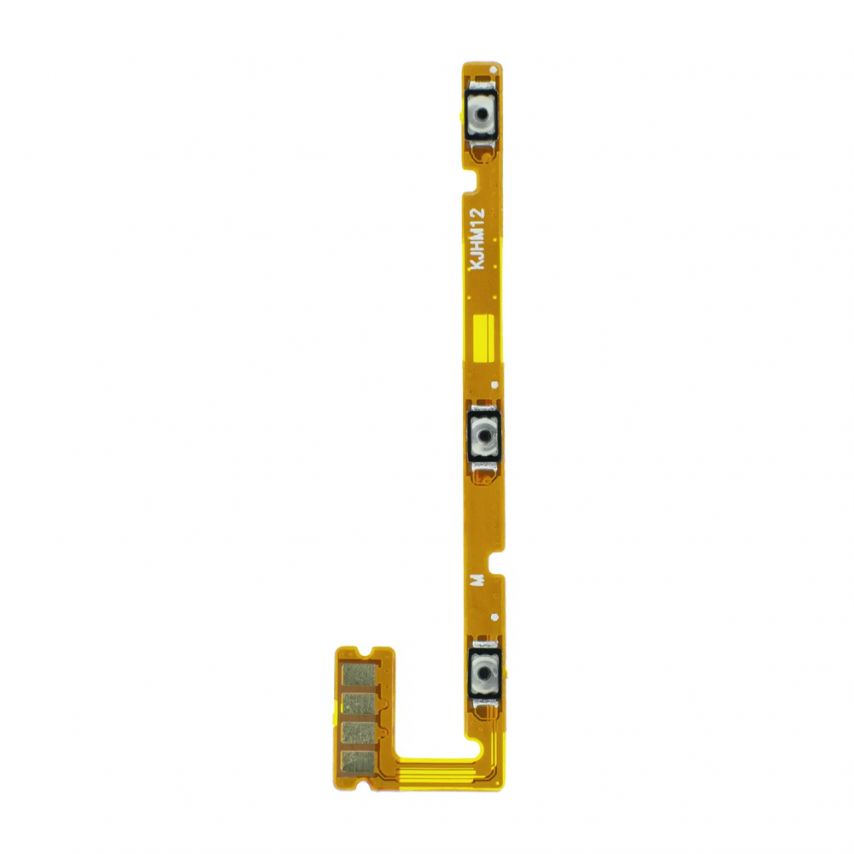 Шлейф для Xiaomi Redmi 12 4G з кнопкою включення і регулювання звуку Original Quality