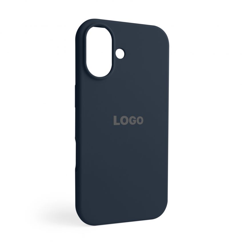 Чехол Full Silicone Case для Apple iPhone 17 midnight blue (08)