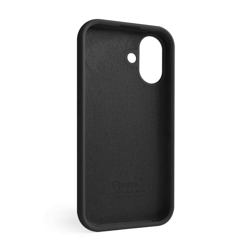 Чехол Full Silicone Case для Apple iPhone 17 black (18)
