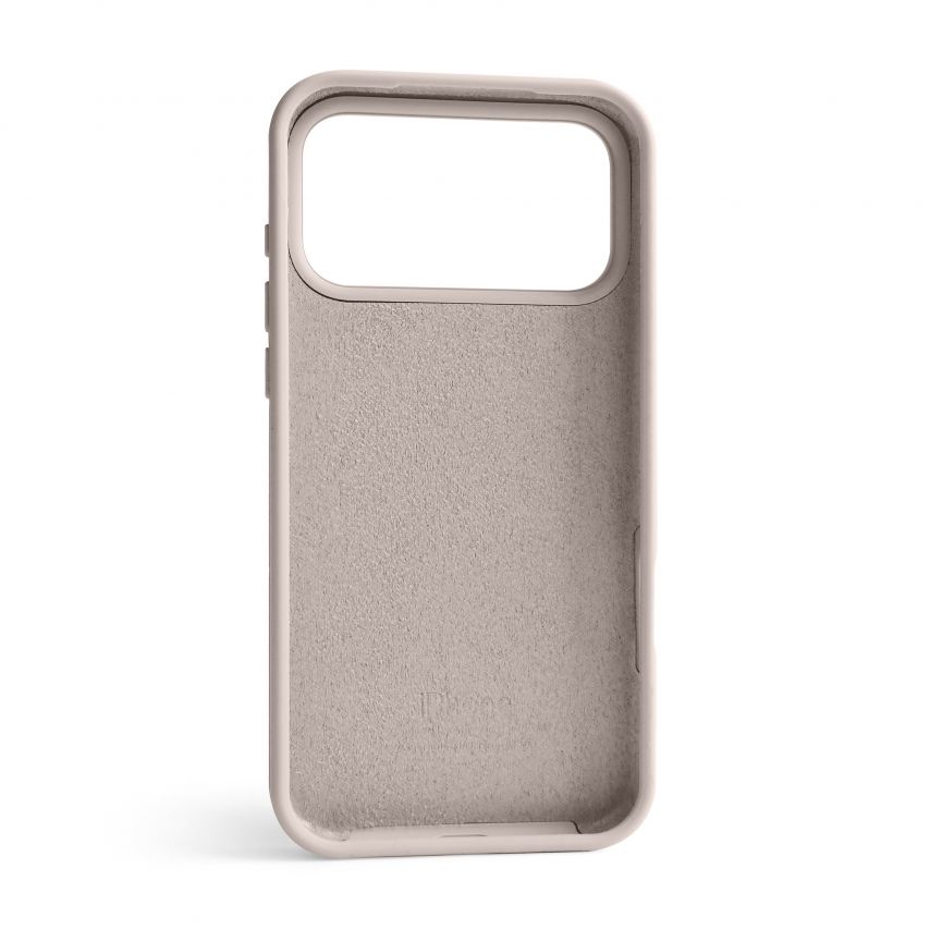 Чохол Full Silicone Case для Apple iPhone 17 Pro Max grey pink (73)