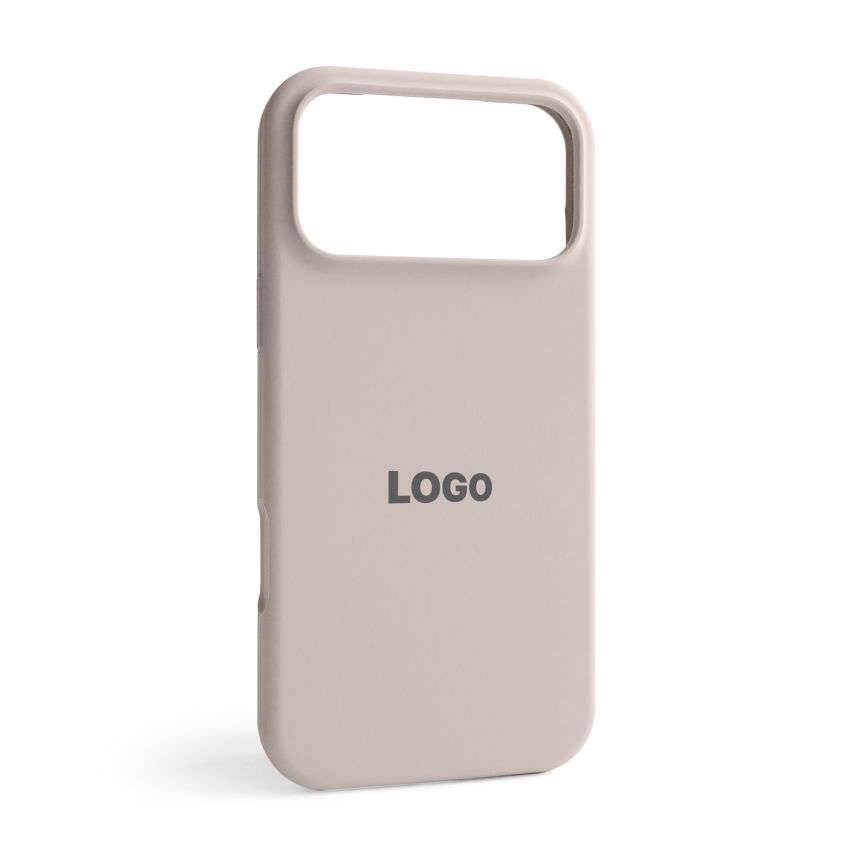 Чохол Full Silicone Case для Apple iPhone 17 Pro Max grey pink (73)