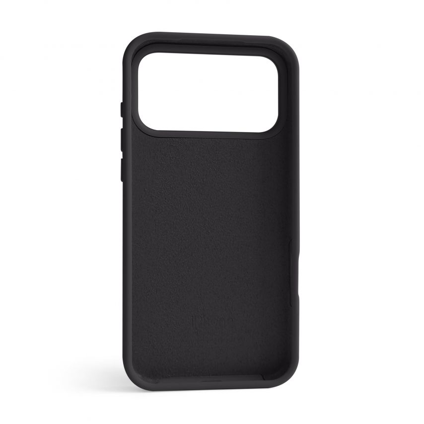 Чехол Full Silicone Case для Apple iPhone 17 Pro Max dark grey (15)