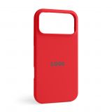 Чехол Full Silicone Case для Apple iPhone 17 Pro Max red (14)