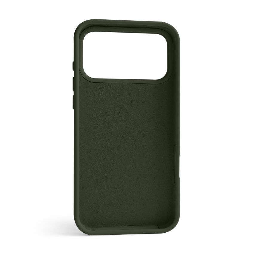 Чохол Full Silicone Case для Apple iPhone 17 Pro Max olive (35)