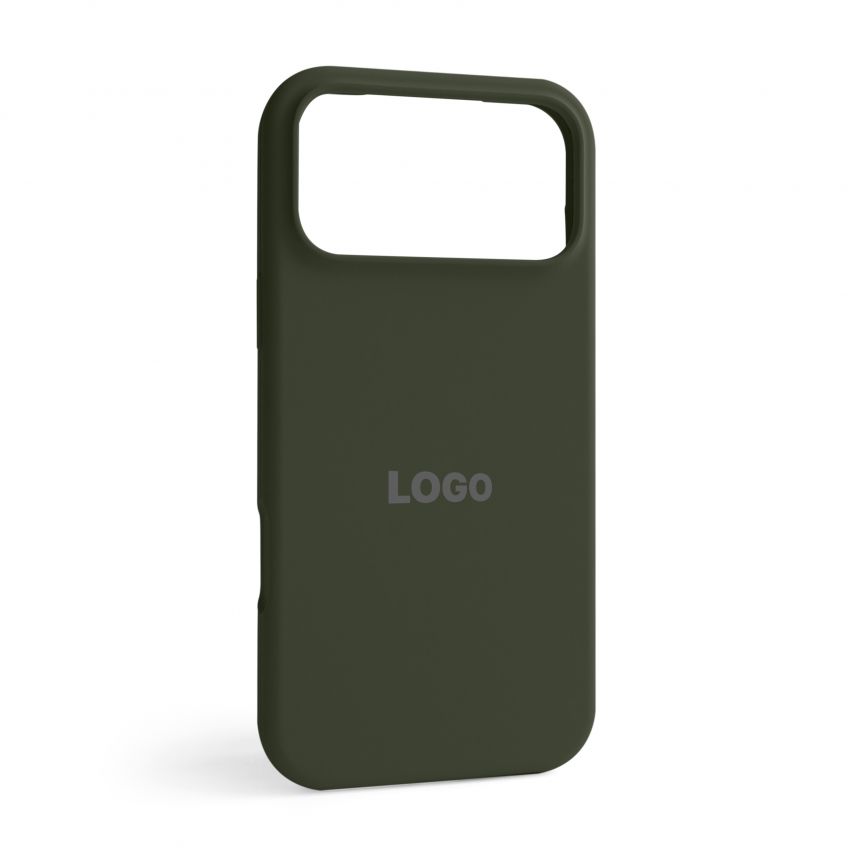 Чохол Full Silicone Case для Apple iPhone 17 Pro Max olive (35)