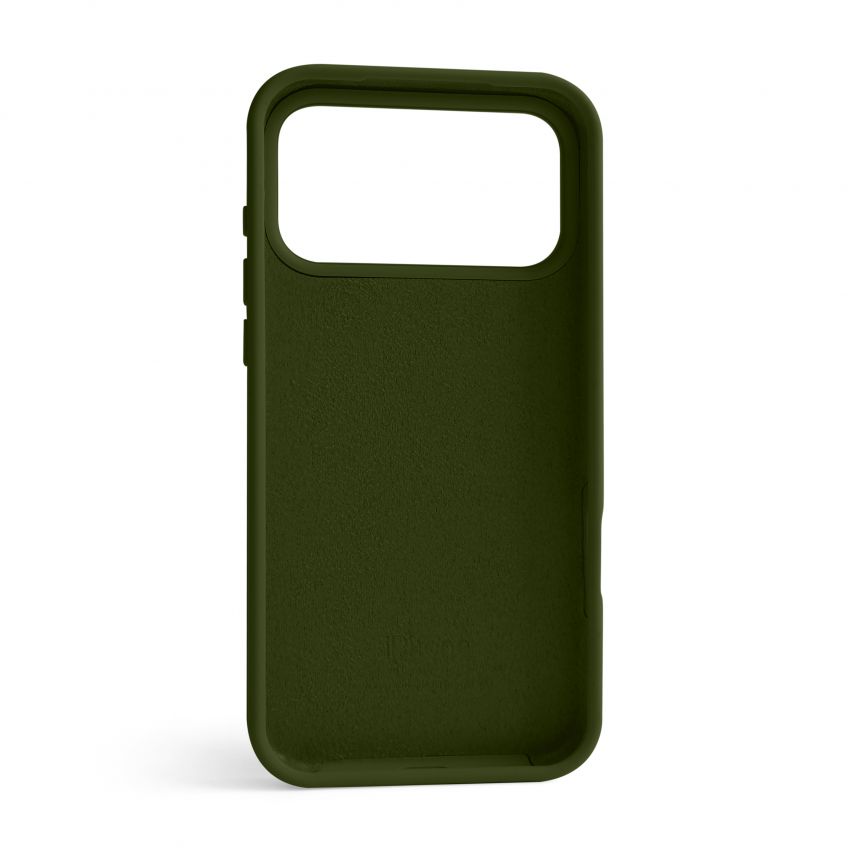 Чохол Full Silicone Case для Apple iPhone 17 Pro Max army green (45)