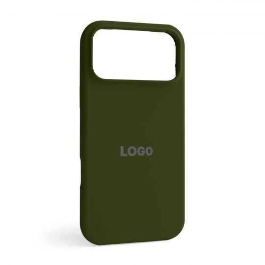 Чехол Full Silicone Case для Apple iPhone 17 Pro Max army green (45) - купить за 234.79 грн в Киеве, Украине