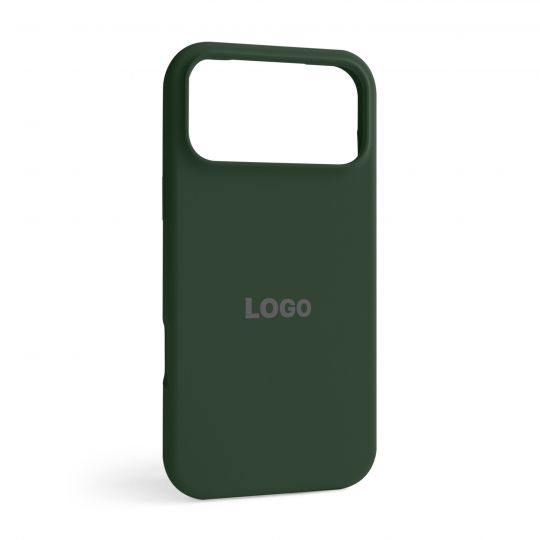Чехол Full Silicone Case для Apple iPhone 17 Pro Max atrovirens (54) - купить за 234.79 грн в Киеве, Украине