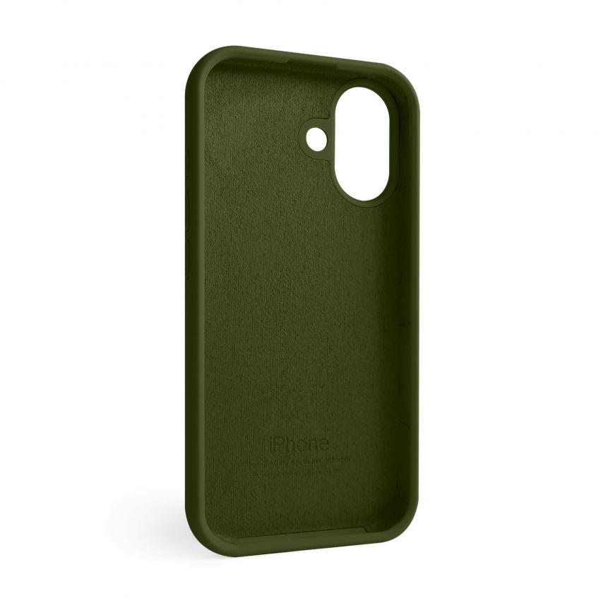 Чохол Full Silicone Case для Apple iPhone 17 army green (45)