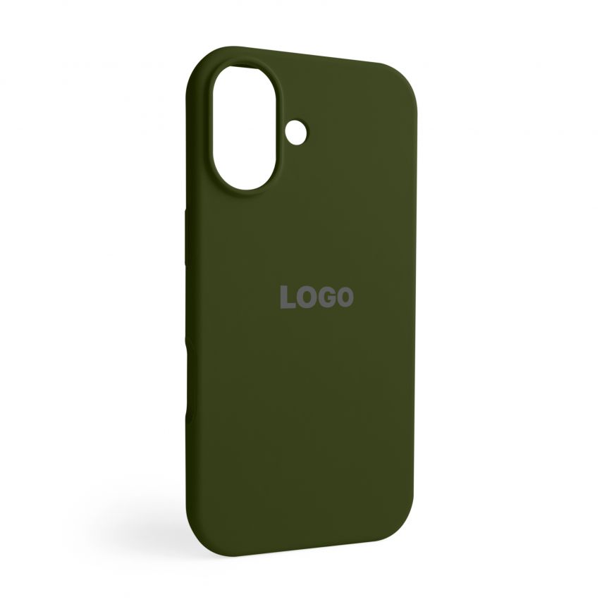 Чохол Full Silicone Case для Apple iPhone 17 army green (45)