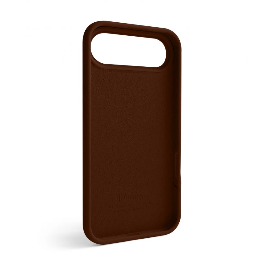 Чехол Full Silicone Case для Apple iPhone 17 Air dark brown (75)