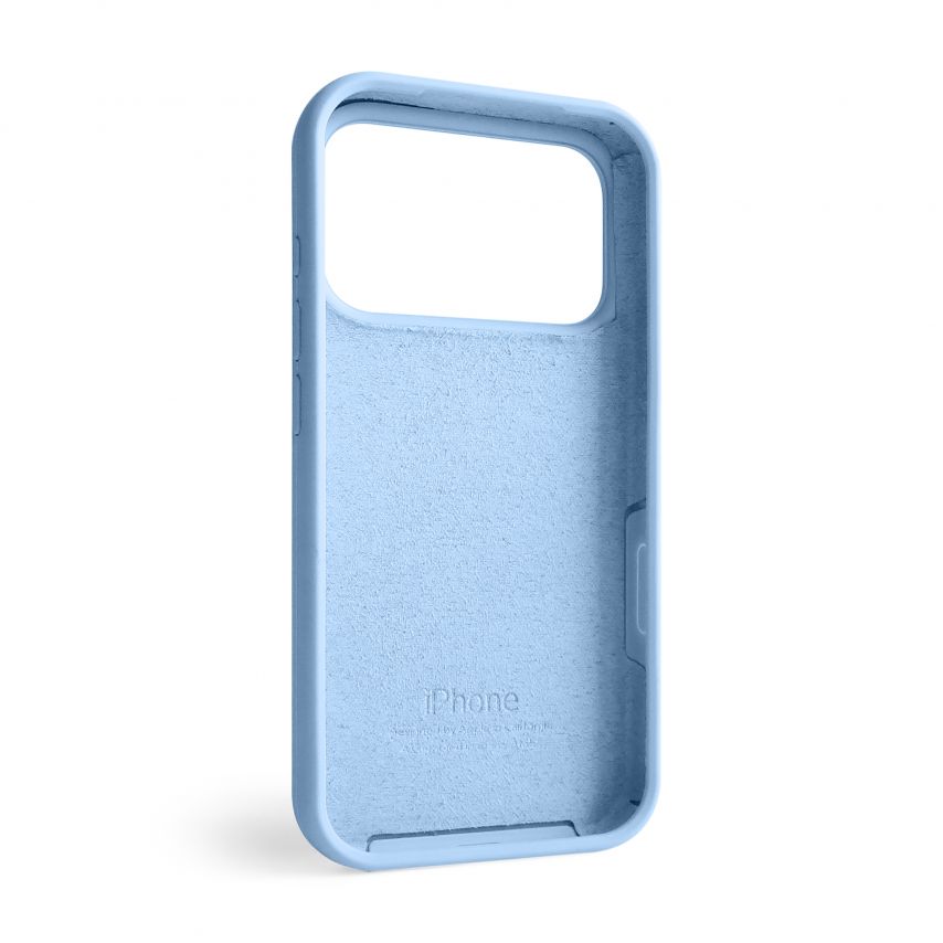 Чехол Full Silicone Case для Apple iPhone 17 Pro light blue (05)