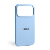 Чехол Full Silicone Case для Apple iPhone 17 Pro light blue (05)