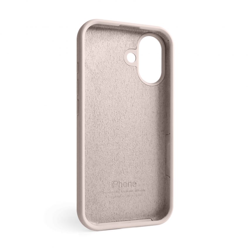 Чохол Full Silicone Case для Apple iPhone 17 grey pink (73)