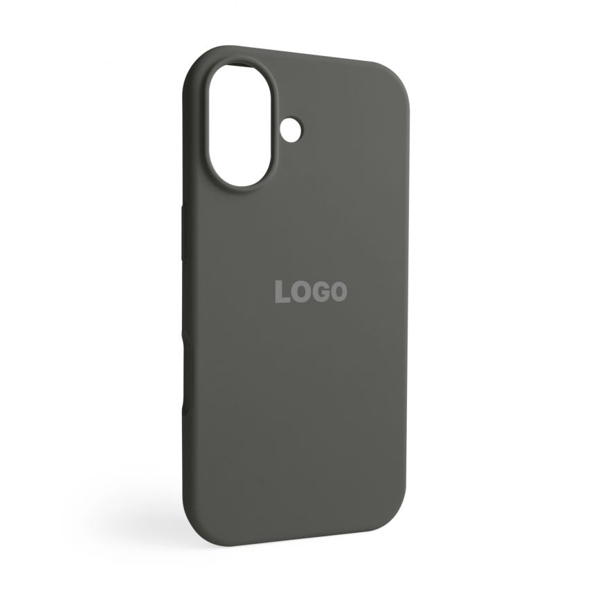 Чохол Full Silicone Case для Apple iPhone 17 titanium grey (74)