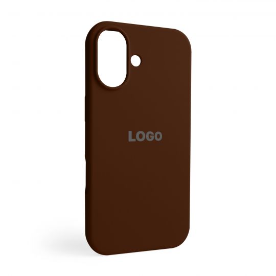 Чохол Full Silicone Case для Apple iPhone 17 dark brown (75) - купити за 234.79 грн у Києві, Україні