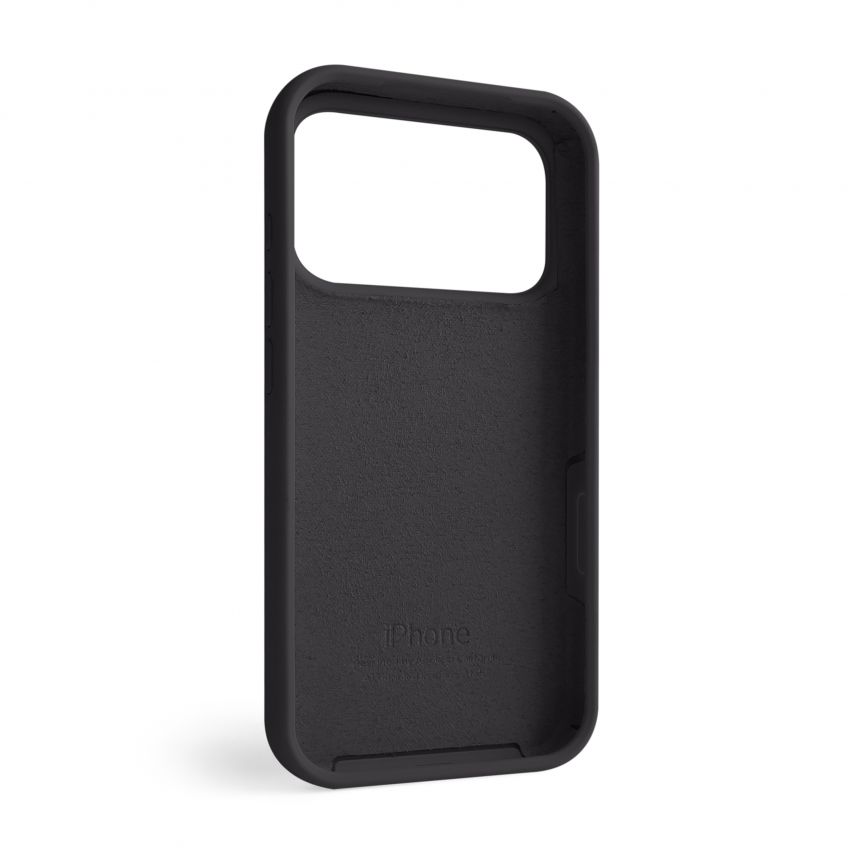 Чехол Full Silicone Case для Apple iPhone 17 Pro dark grey (15)