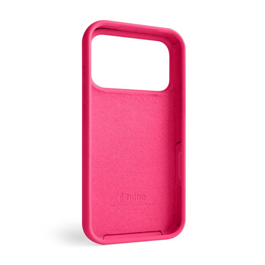 Чохол Full Silicone Case для Apple iPhone 17 Pro shiny pink (38)