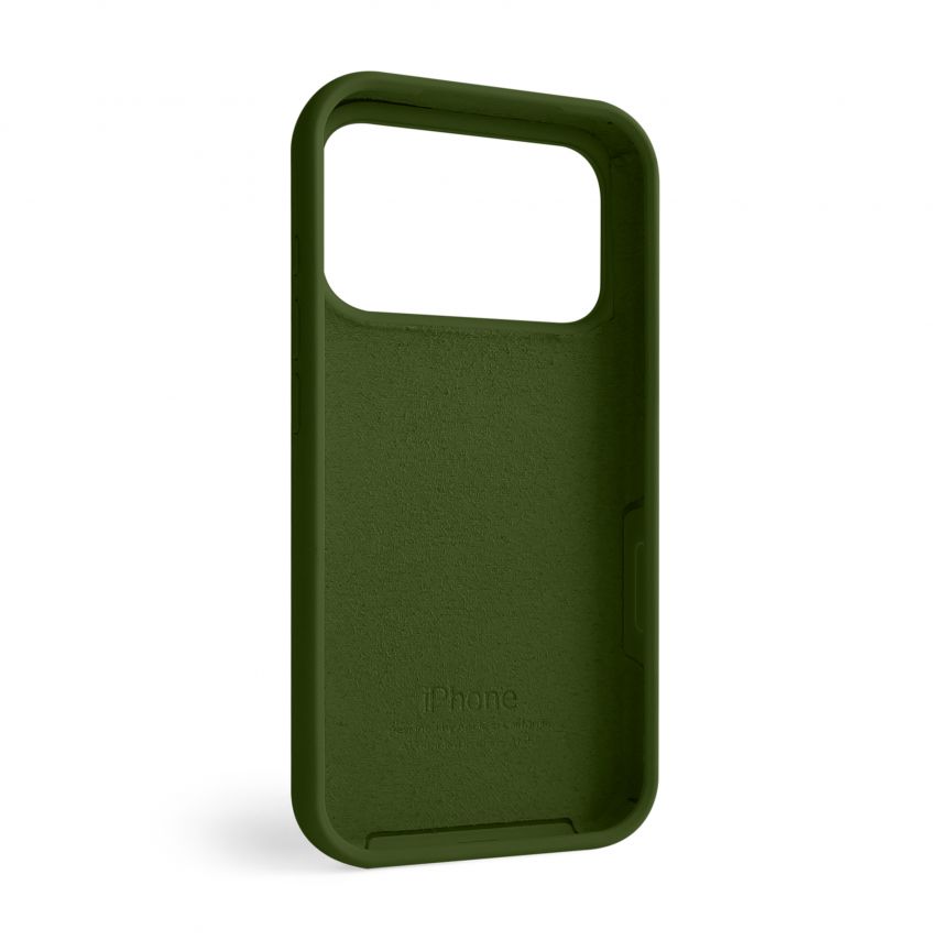 Чохол Full Silicone Case для Apple iPhone 17 Pro army green (45)