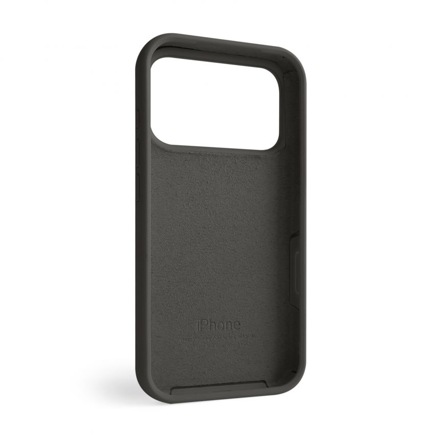 Чохол Full Silicone Case для Apple iPhone 17 Pro titanium grey (74)