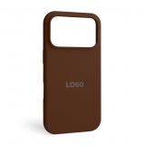 Чохол Full Silicone Case для Apple iPhone 17 Pro dark brown (75)
