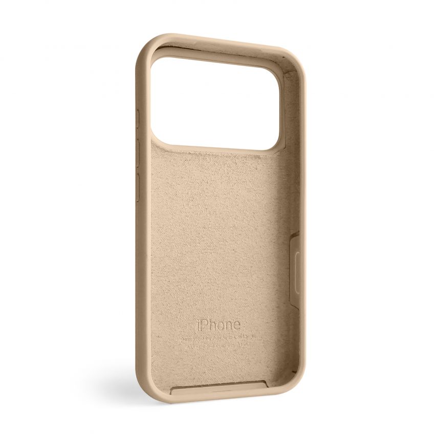 Чехол Full Silicone Case для Apple iPhone 17 Pro desert gold (76)