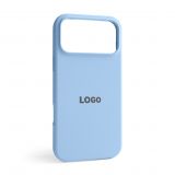 Чехол Full Silicone Case для Apple iPhone 17 Pro Max light blue (05)
