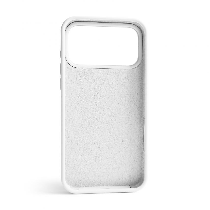 Чехол Full Silicone Case для Apple iPhone 17 Pro Max white (09)