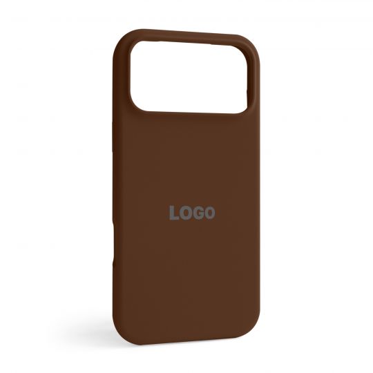 Чехол Full Silicone Case для Apple iPhone 17 Pro Max dark brown (75) - купить за 234.79 грн в Киеве, Украине
