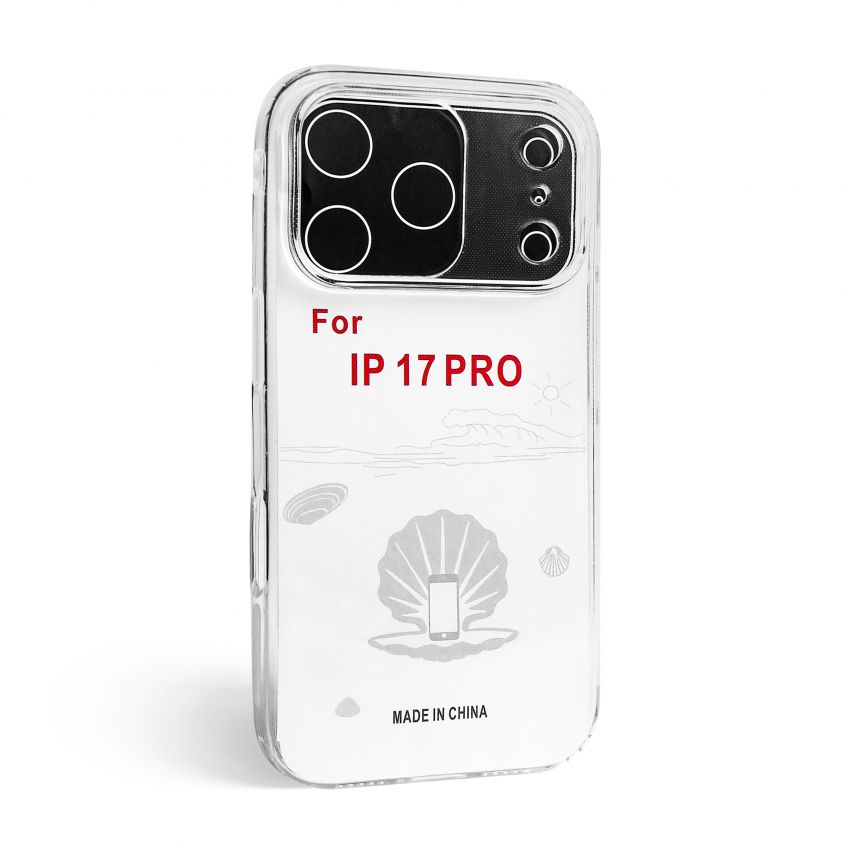 Чохол силіконовий KST для Apple iPhone 17 Pro прозорий